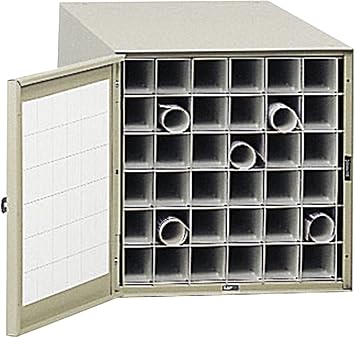 Amazon Com Safco Products Steel Roll File Horizontal Storage Cabinet 36 Tube Tropic Sand Furniture Decor