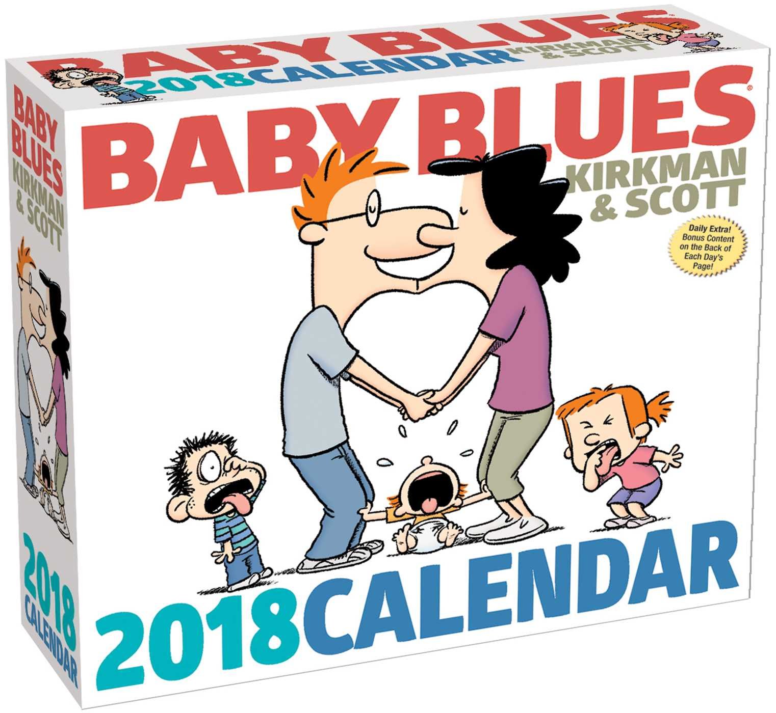Baby Blues 18 Day To Day Calendar Scott Jerry Kirkman Rick Amazon Com Books