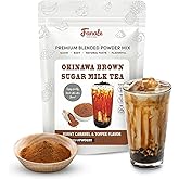Fanale Premium Okinawa Brown Sugar Milk Tea Flavoring Powder | Perfect for Baking, Smoothies, Desserts and Drinks | Instant Flavoring Powder for Boba Milk Tea - 2.2 lb 1kg | PWD285