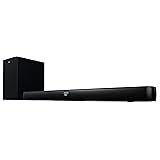 TCL Alto 7+ 2.1 Channel Home Theater Sound Bar with Wireless Subwoofer - TS7010, 36", Black