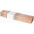 AQJUNONG Drum Sticks，5A Drumsticks, 12 Pairs Classic Oak Wood Tip Drum Sticks for Kids and Adults, Professional Musical Instrument Percussion Accessories
