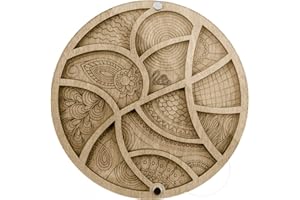 Lonjew Wooden Bead Tray Organizer, Beads Craft Organization, Beadwork Holder Container, Needle Magnet Keeper, Storage Boxes, Transparent Clear Tray, Beading Supply, Beading Solutions