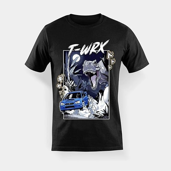 Amazon メンズtシャツt Wrxスバルインプレッサ夏おかしいプリント半袖屋外diyかわいいtシャツルーズスリム漫画コットンoネックトップス Tシャツ カットソー 通販