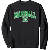 Marshall Thundering Herd Arch Over Black Sweatshirt