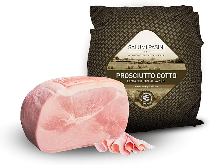 Prosciutto Cotto dalla Lombardia, Jamón cocido de Lombardía, entero