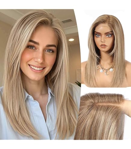 Amazon.com : Wear but free KKU 100% Human Hair Wigs for  display picture 3