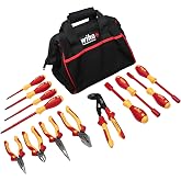 Wiha 32894 Pliers And Screwdriver Set, 1000 Volt, 12 Piece