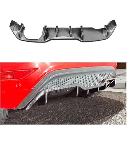 For Ford Fiesta ST MK6 2012-2017 Body Kit Rear Bumper Diffuser Rear