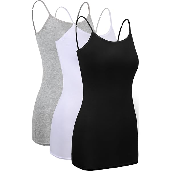 Air Curvey Basic Camisole For Women Cami Tanks Adjustable