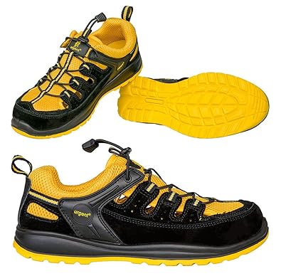 Urgent Arbeitssandale Sicherheitssandale Arbeitsschuhe Stahlkappe Atmungsaktive (311S1)