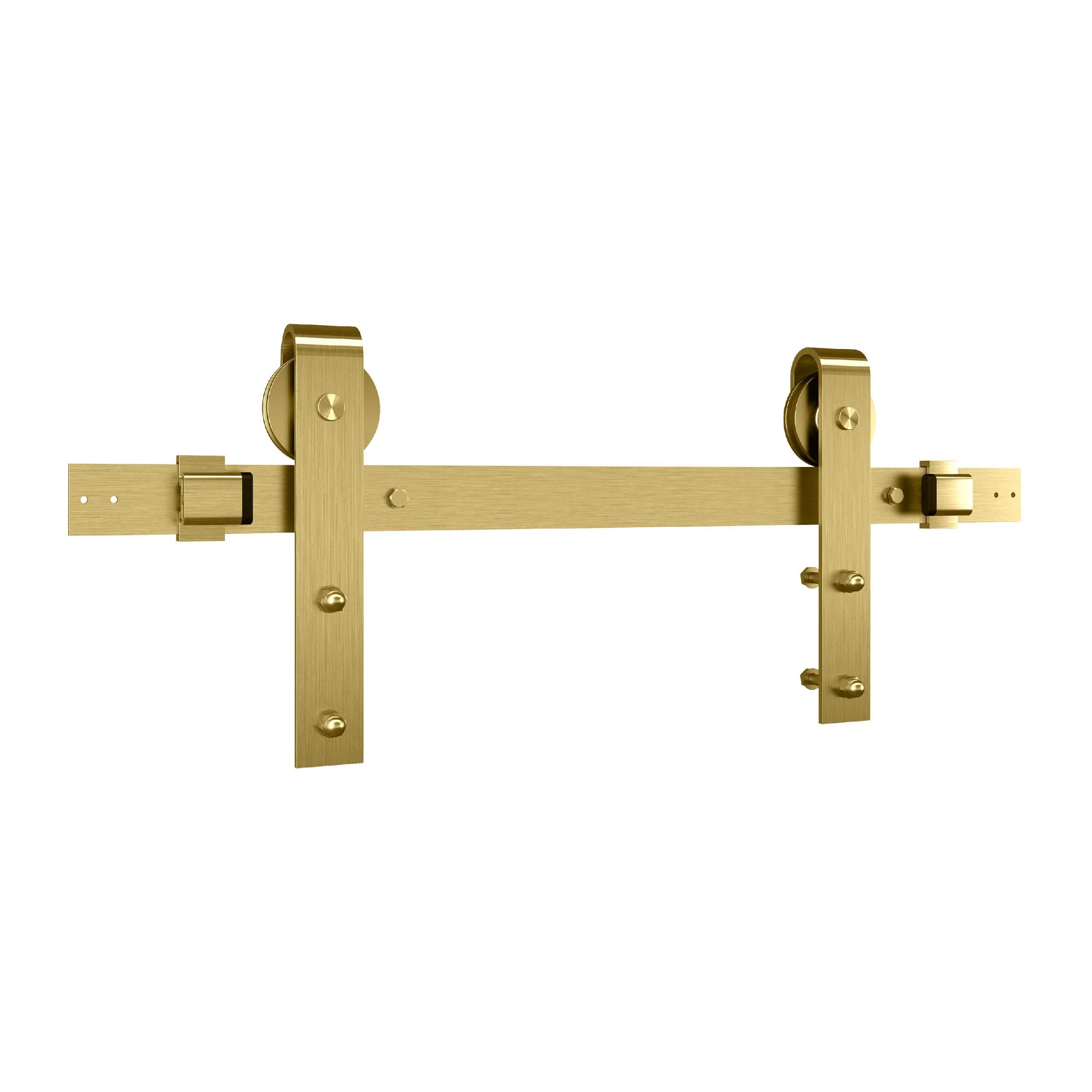 National Hardware, 72 in, Brushed Gold N700-006