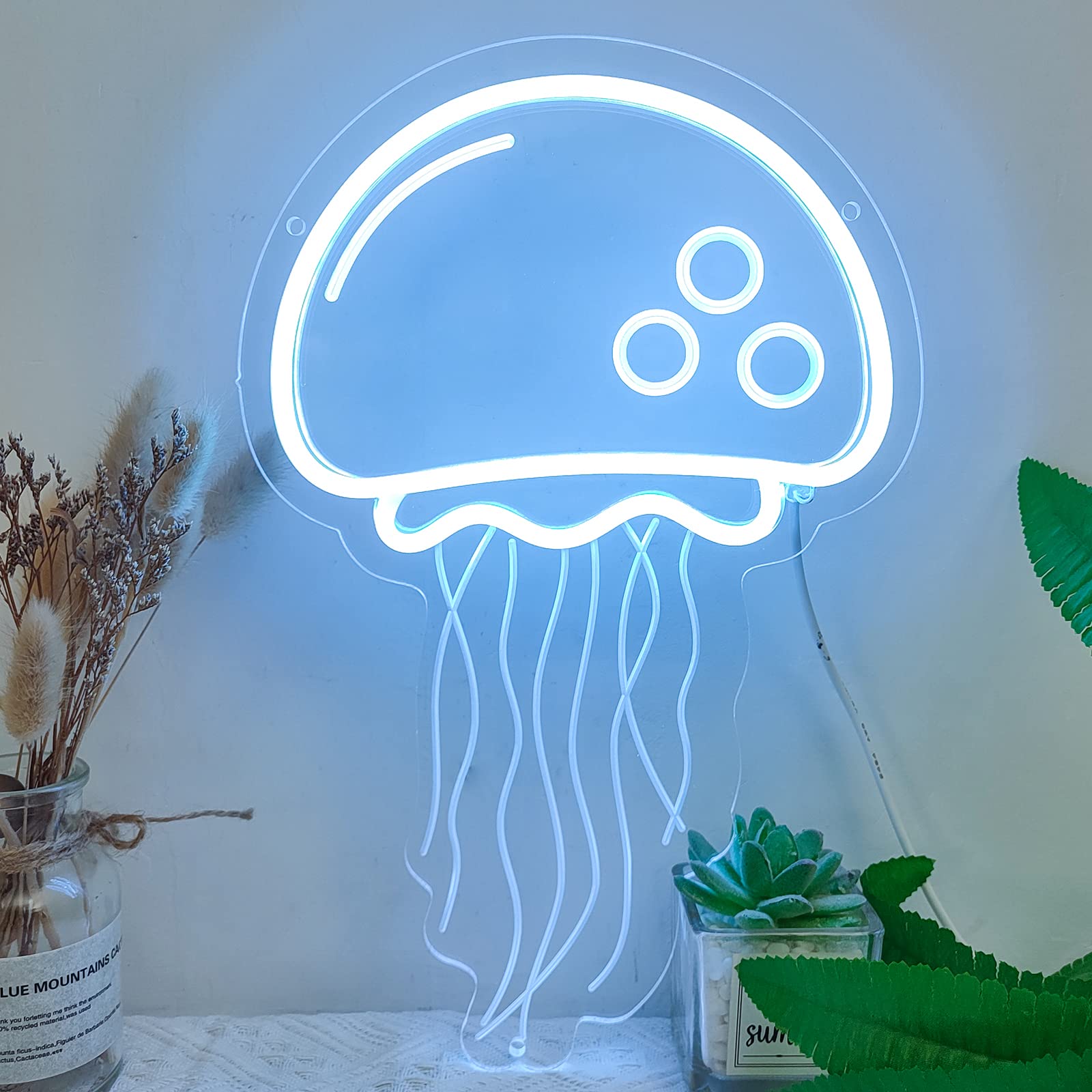 Jellyfish Neon Sign Personalized Neon Light Sign