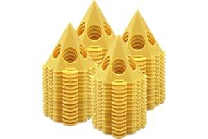 AEE FIRSONE Pyramid Stands, 60 Pack Mini Cone Paint Stands, Canvas & Door Risers Support, Elevated Cabinet Paint Suppliers