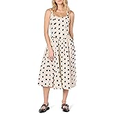 The Drop Womens Balu Feminine Shaped Waist Midi Dress