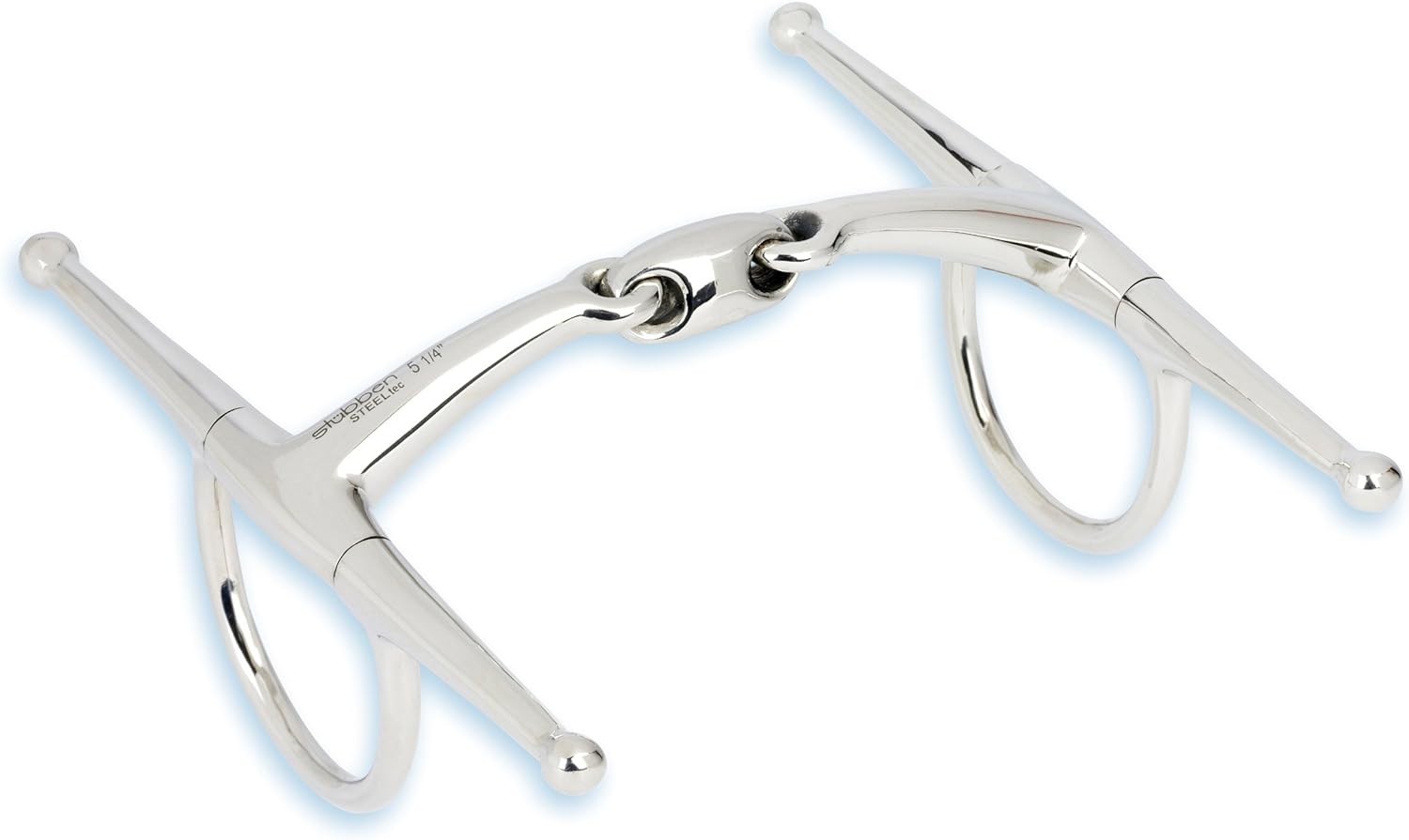 Stübben 2227 Filetto Islandese Ad Anelli Spezzato In Tre - Misure 11.5/12.5 Cm - 4