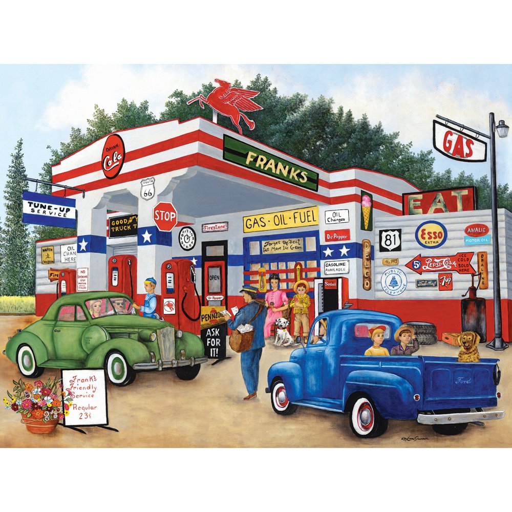 Bits And Pieces 500 Piece Jigsaw Puzzle For Adults Frank s Friendly 