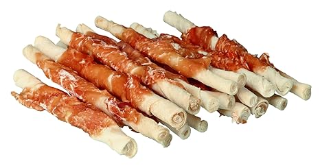 Trixie 31378 Denta Fun Kaurollen, Huhn, 12 cm, 30 St./240 g