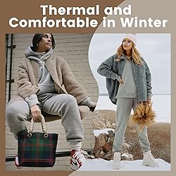 CAMPSNAIL Fleece Lined Sweatpants Women - Joggers