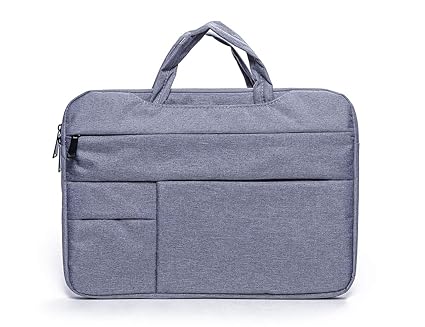 Electomania Portable Laptop Sleeve Computer Case Briefcase Bag Notebook Pad Compatible FOR Lenovo Samsung Dell Acer Sony 14 inch?Grey?