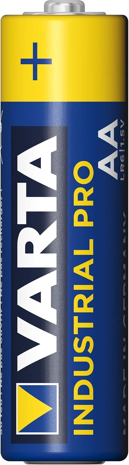 VARTA Industrial Pro AA Mignon Alkaline Batteries LR6 - 100-pack, Made in Germany, Black, 100 Units - Image 3