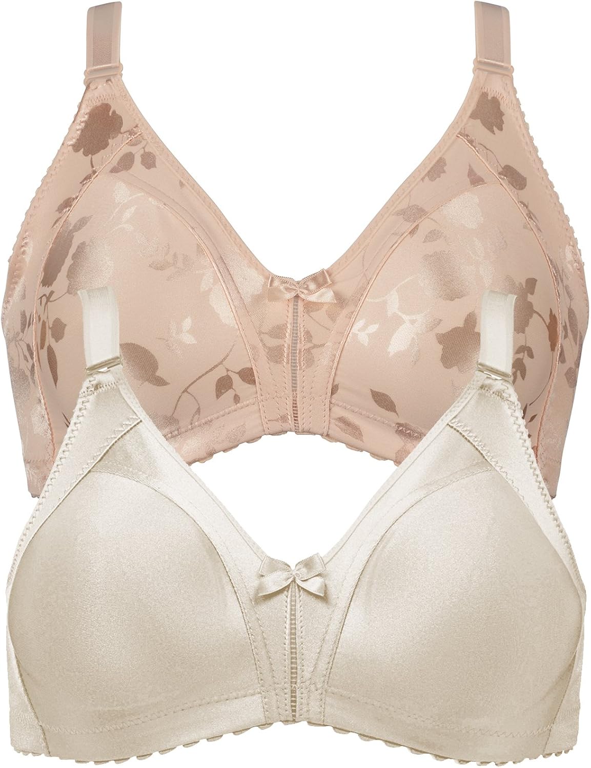 Naturana Pack of 2 Women's NonWired Minimizer Bra 5063/