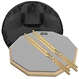 AAGUT Practice Pad for Drumming 12 Inch with