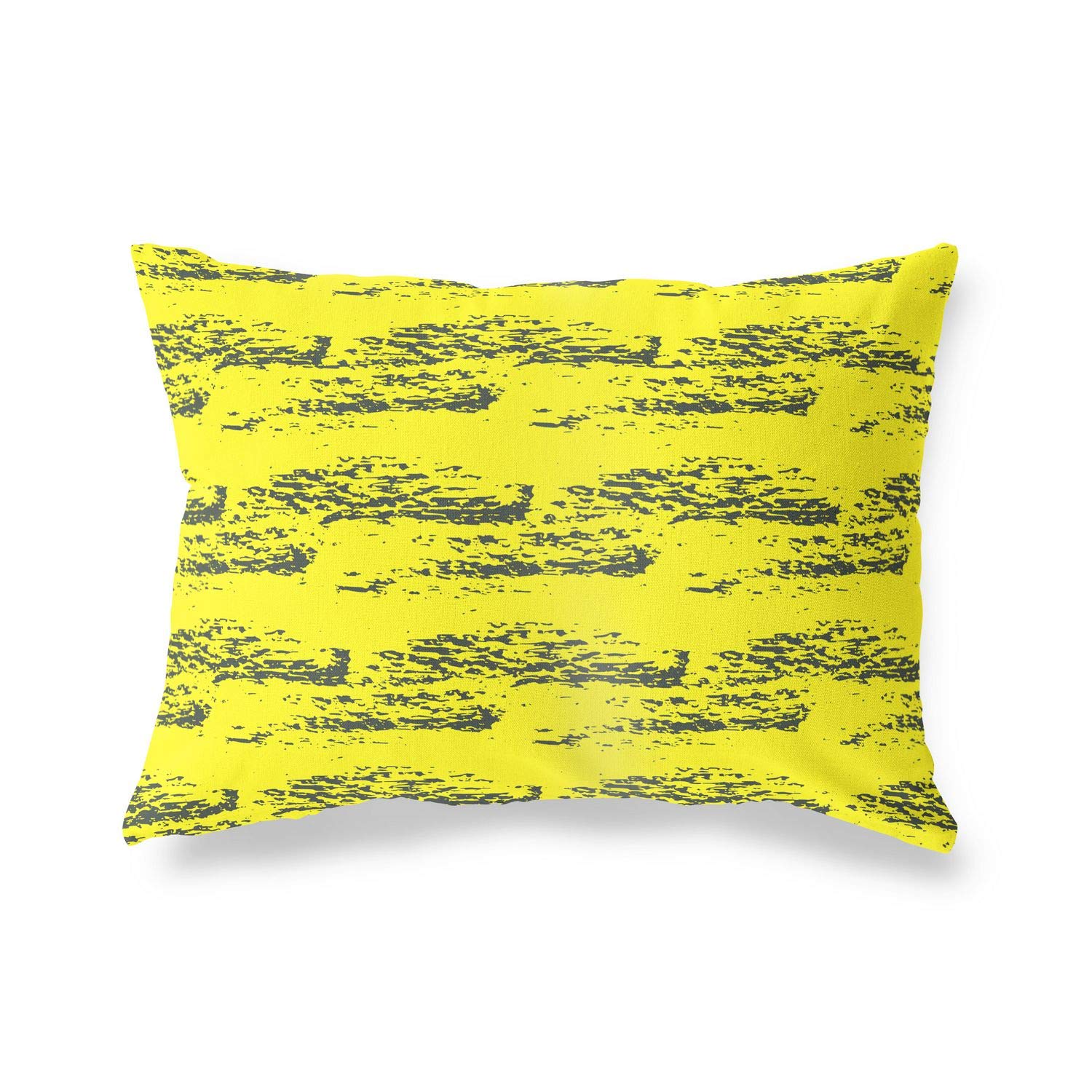 BonaMaison Decorative Cushion Cover, Neon Yellow-Fume Throw Pillow Covers, Home Decorative Pillowcases for Livingroom, Sofa, Bedroom, Size: 45X60 Cm - Designed and Manufactured in Turkey