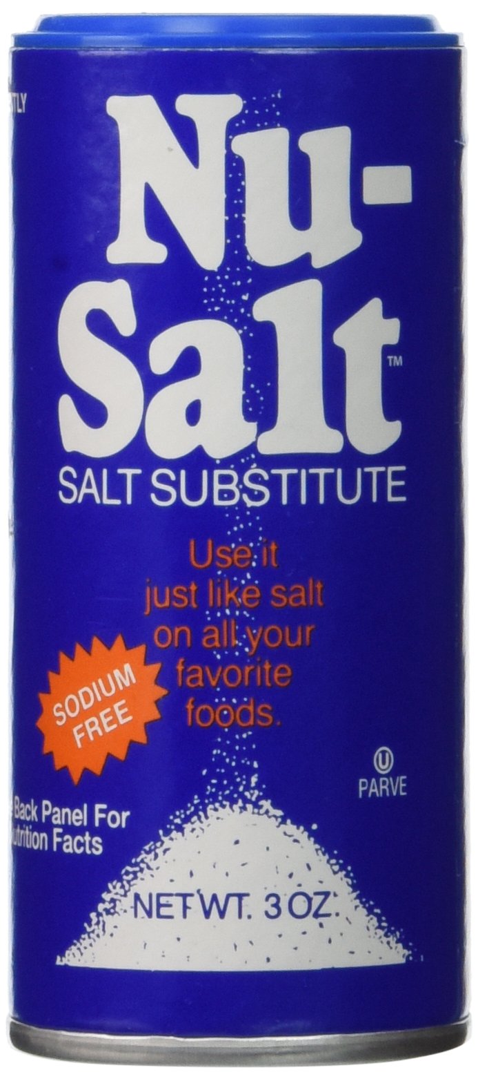 Nu Salt Substitute Salt, 3Ounce Shaker Buy Online in United Arab