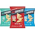 Popcorners Snacks Variety Pack | Gluten Free Chips Snack Packs | Kettle Corn, White Cheddar, Sea Salt | 1 Ounce (Pack of 18)