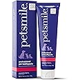Petsmile Professional Whitening Dog Toothpaste | VOHC Approved Flavored Pet Toothpaste with Plaque Control | Human-Grade Ingr