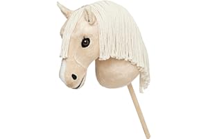 LeMieux Hobby Horse Popcorn - Detachable Pole - Realistic Head - Perfect for Kids