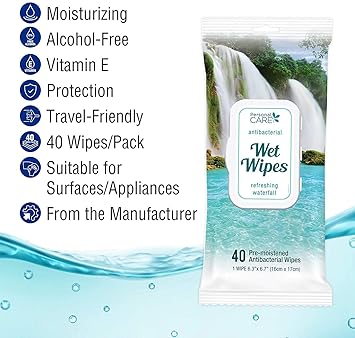 non alcoholic wet wipes