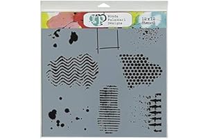 Crafters Workshop TCW-437 Template, 12 by 12-Inch, Texturized