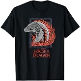 House of the Dragon Flame Portrait T-Shirt