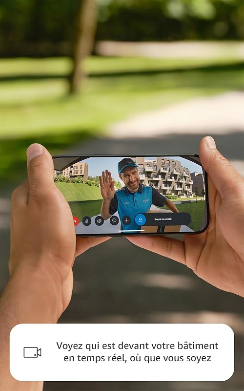 Intercom Video (nouvelle génération) | Rendez votre interphone plus intelligent | Streaming vidéo, clés virtuelles et accès à distance | À installer soi-même