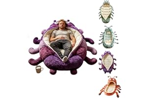 Hugging Caterpillar Sleeping Bags,Cozy Caterpillar Sleeping Bag for Adults, Warm Indoor Nap Pod & Soft Reading Nest Lounger f