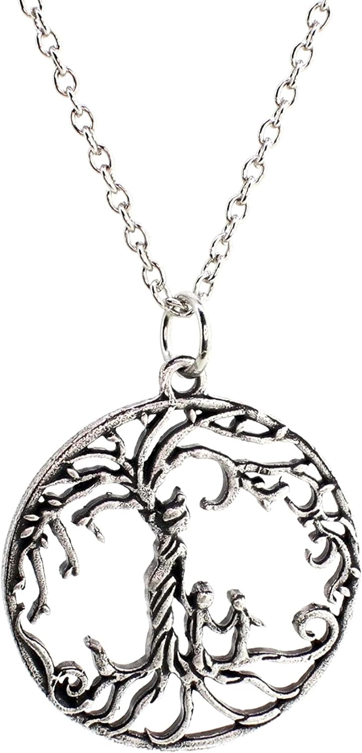 mother and child tree of life pendant