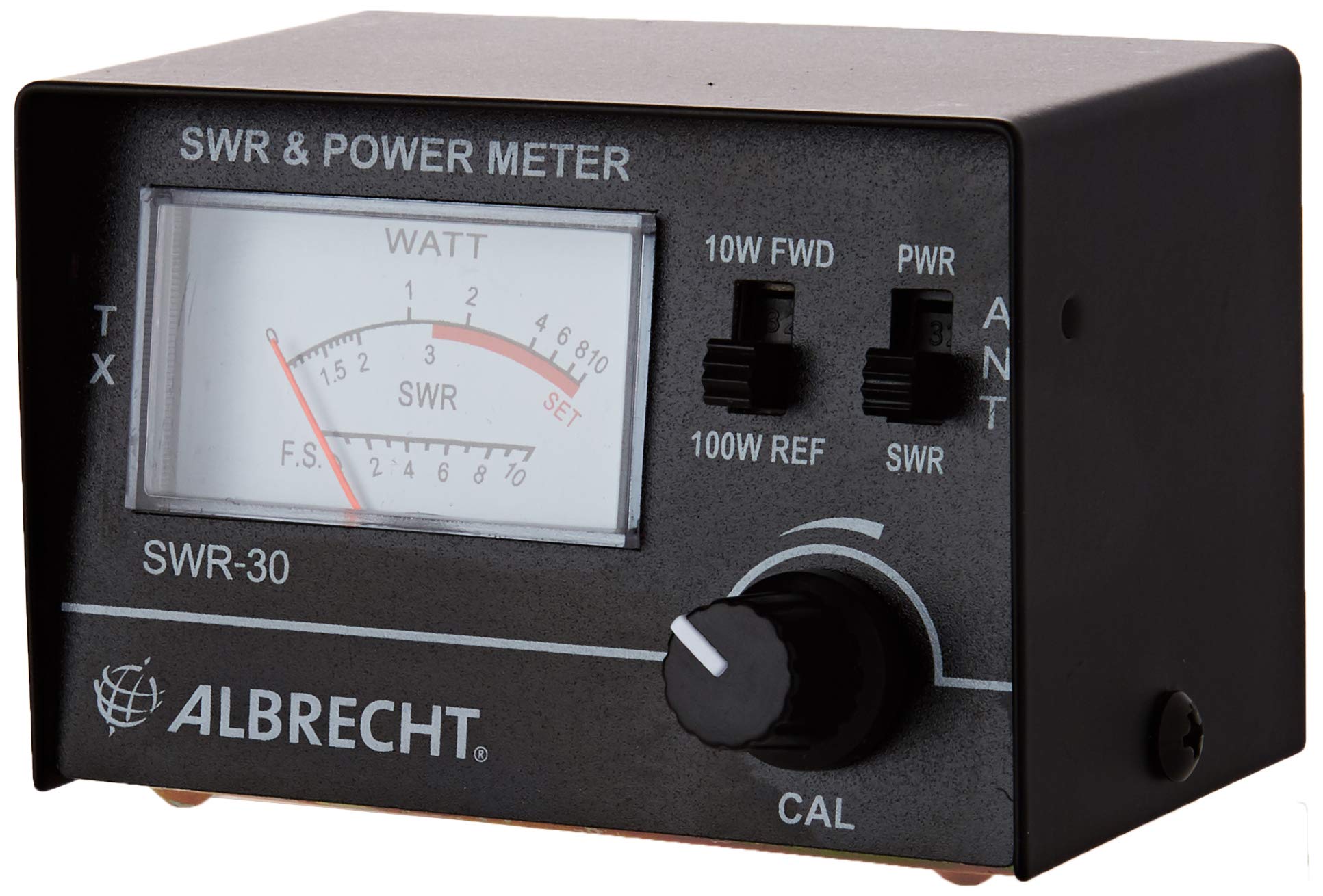 Midland-Albrecht SWR30 10-100watts SWR power meter for 27/28MHz