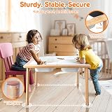 TERRAMUS Multifunctional Sensory Table with 3 Storage Bins 22mm Wood view 5