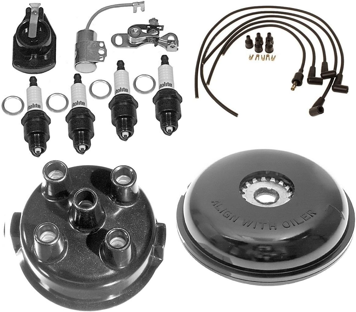 Complete Tune Up Kit for Ford 8N Tractor w/ Side Mount Distributor SN