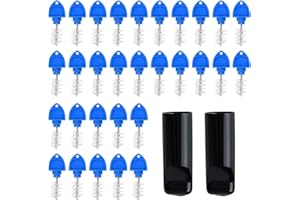 Cirwurie Draft Beer Tap Plug Brush 32PACK Beer Faucet Cap Plug Keg Taps Beer Tap Plugs Cleaning Rubber Stopper Plug Tap Soother Sanitary Covers