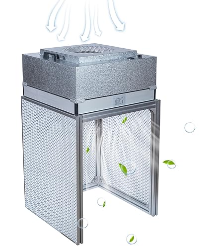 Amazon.com: HEPA H14-Filter Laminar Flow Hood Updated FanFilter