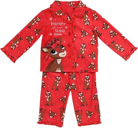 infant reindeer pajamas