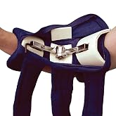 ComfySplints Spring-Loaded Goniometer Elbow Orthosis, Standard Adult