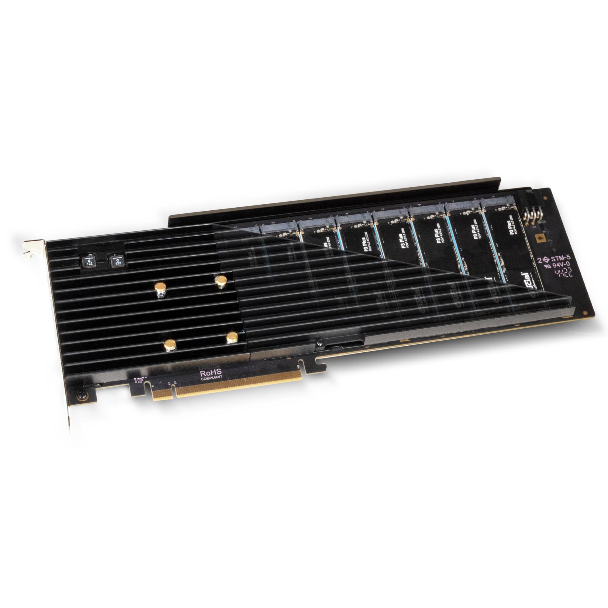 Sonnet M.2 8x4 Silent PCIe 4.0 PCIe Card (Window & Linux)