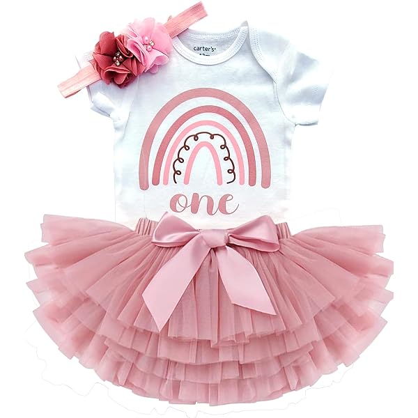 it's my half birthday dress Girl's Half Birthday Beauty Outfit Short Sleeve / 9m Onepiece