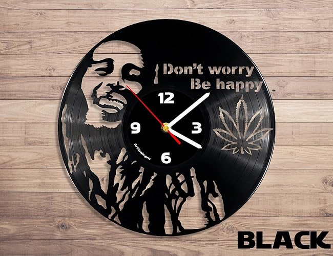 Amazon Com Bob Marley Vinyl Record Wall Clock Get Unique