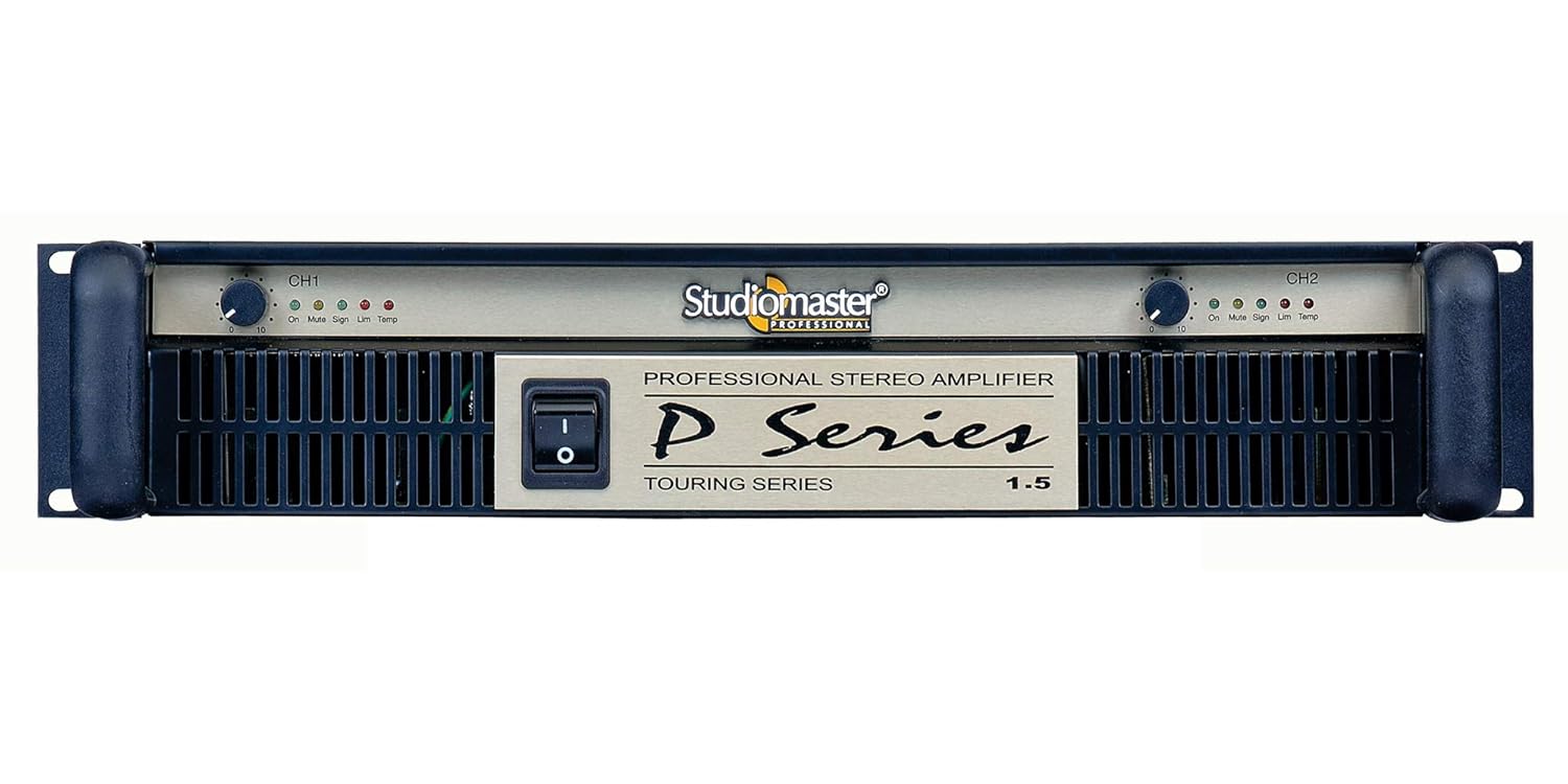 Studiomaster PA 1.5 Power Amplifier Amazon.in Musical Instruments