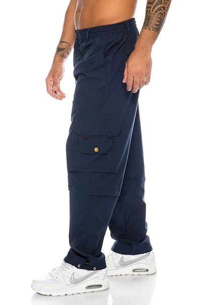 Benk Herren Schlupfhose Freizeithose Cargohose Cargo Lange Hose Pants Arbeitshose 02