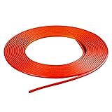 Hypersonic 5M Red DIY Rubber Door Edge Guard Strip